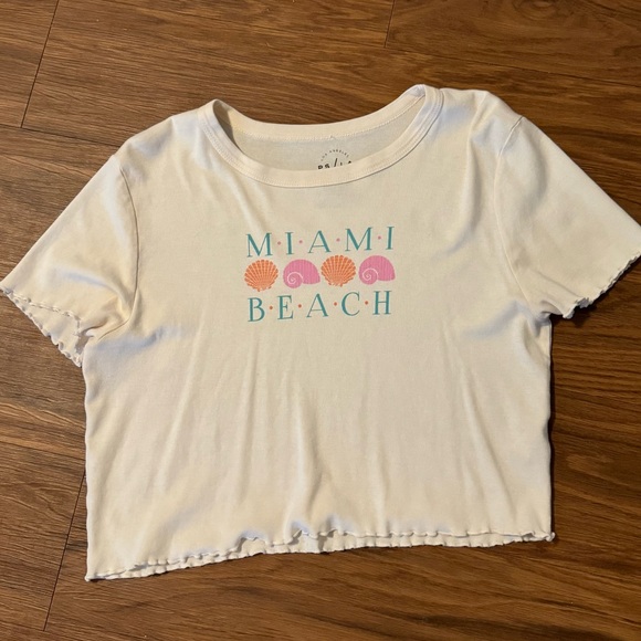 🌸 MIAMI BEACH BABY TEE - Picture 2 of 3